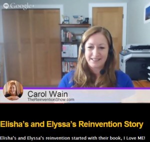 Carol Wain Interviewing Elisha and Elyssa