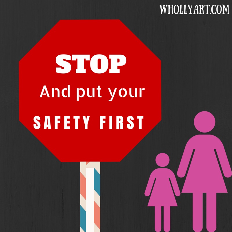3 types of safety kids need to know about ~ Elyssa at Whollyart