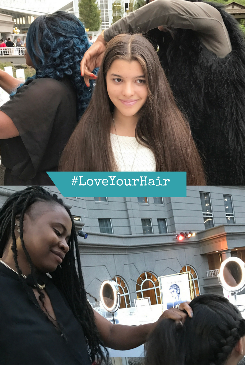 Dove's #LoveYourHair Reception at #Blogalicious8