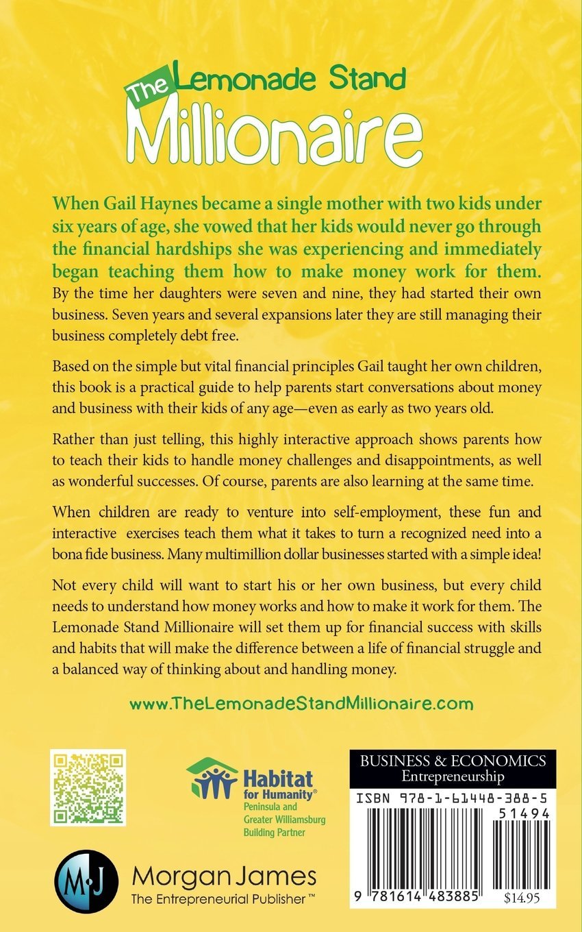 The Lemonade Stand Millionaire book By Gail Haynes