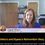 Carol Wain Interviewing Elisha and Elyssa