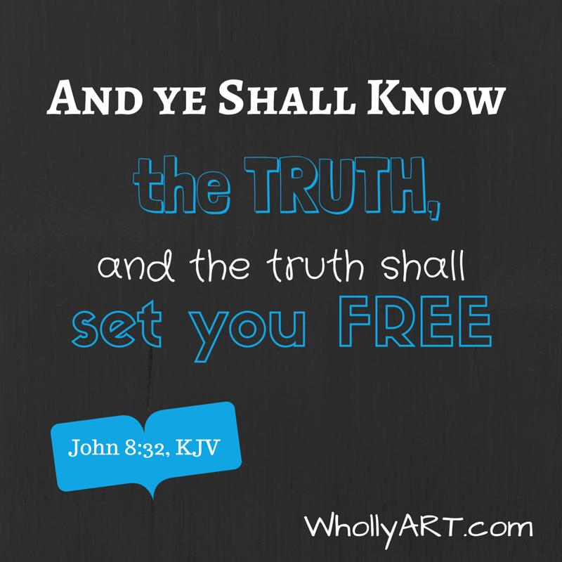 and the truth shall set u free