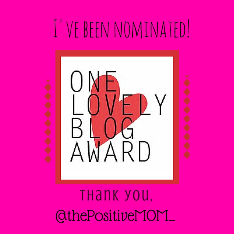 I've been nominated for the One Lovely Blog Award! Hooray! ~ Elyssa at Whollyart