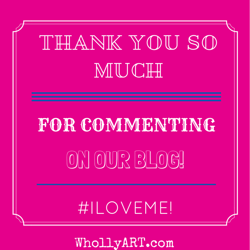 Thank you for #commenting on our blog! Whollyart