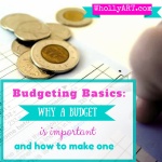 Budgeting Basics: Why a budget is important and how to make one - Whollyart
