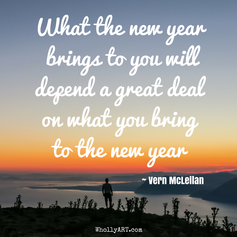 What the new year brings to you will depend a great deal on what you ...