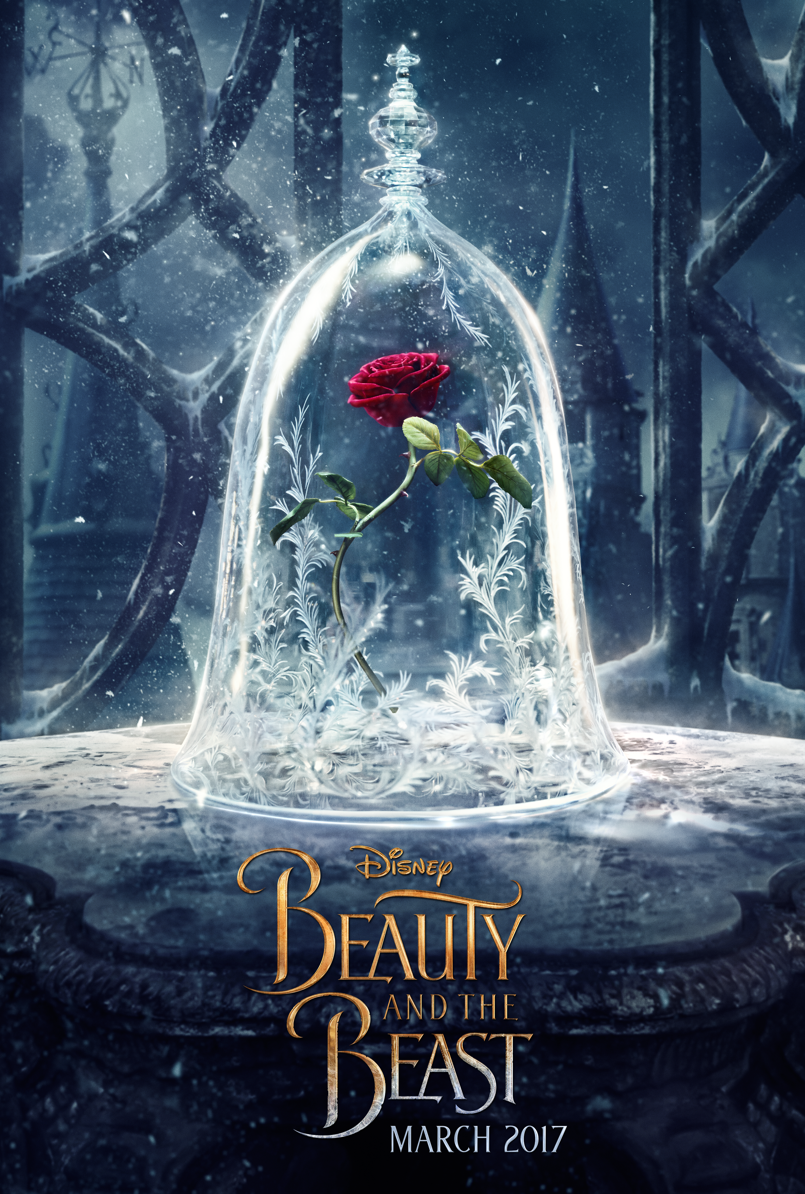 Beauty and The Beast Teaser Poster