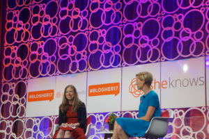 cecile richards and chelsea clinton #blogher17