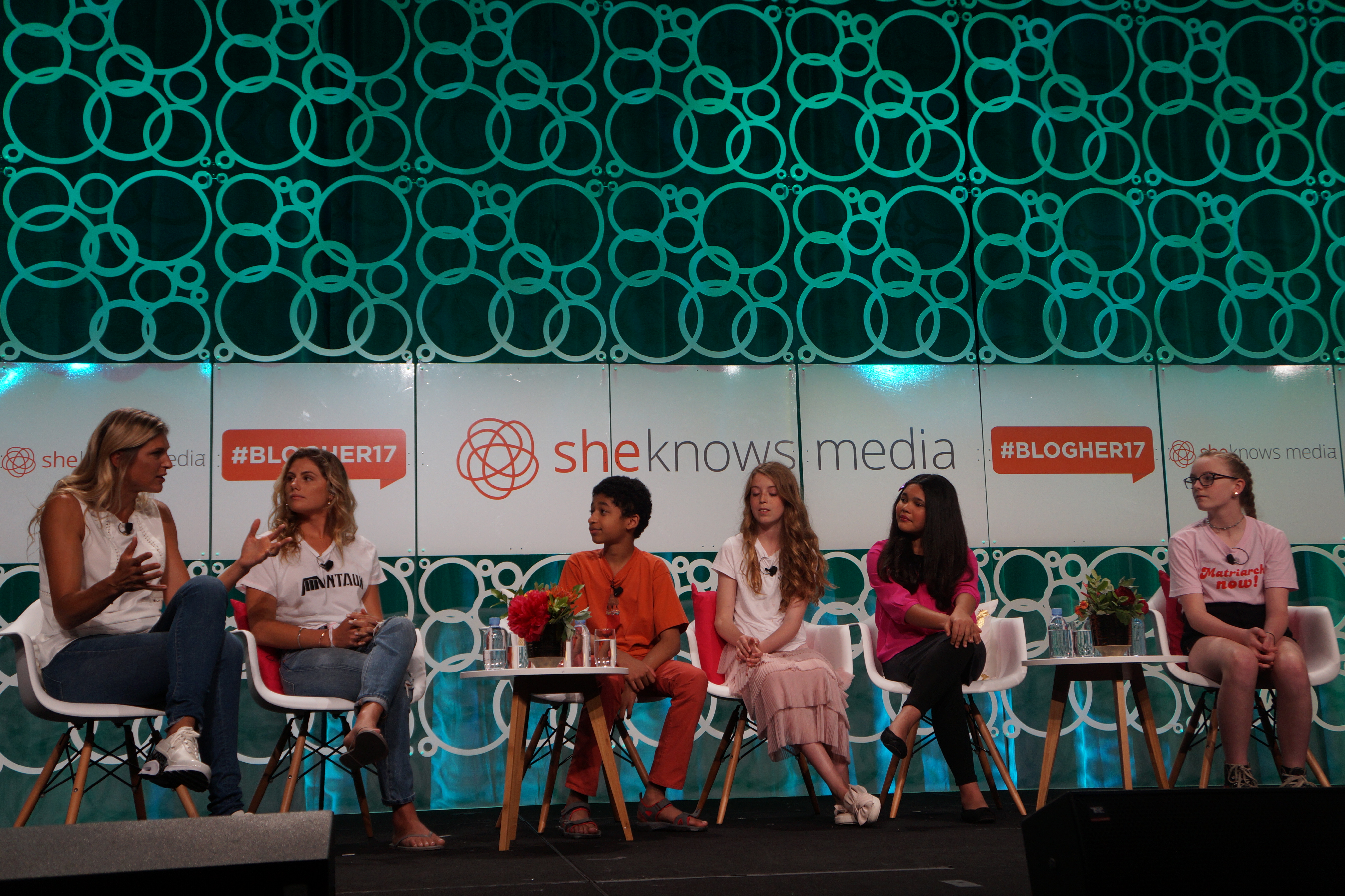 Hatch kids Zaki, Reed, Elyssa and Jo-Jo #blogher17