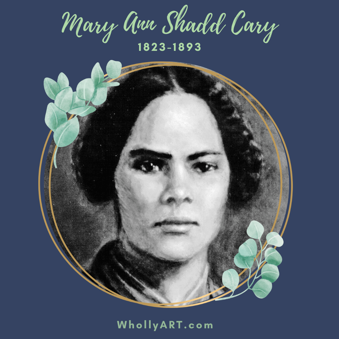 Black women in history, suffragists, powerful black women, Mary Ann Shadd Cary, black women who won the right to vote, civil rights, human rights, black lives matter